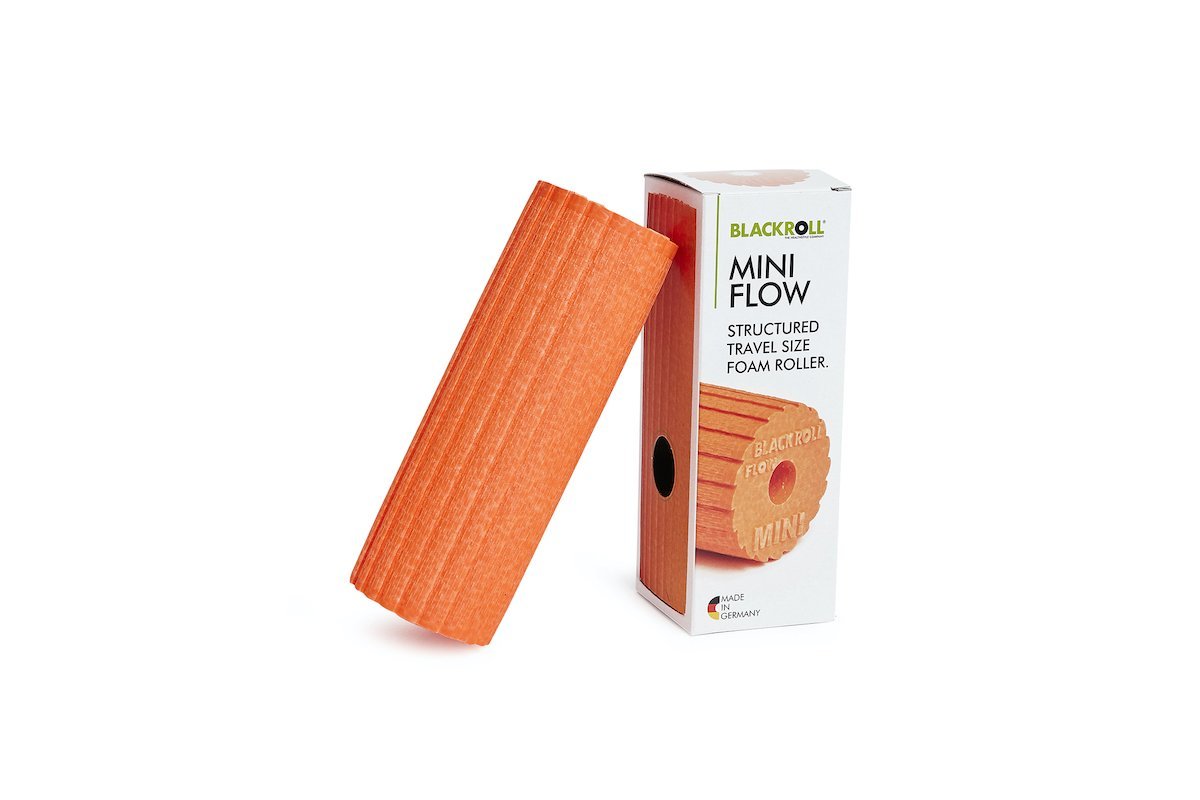 blackroll mini flow foamroller azur